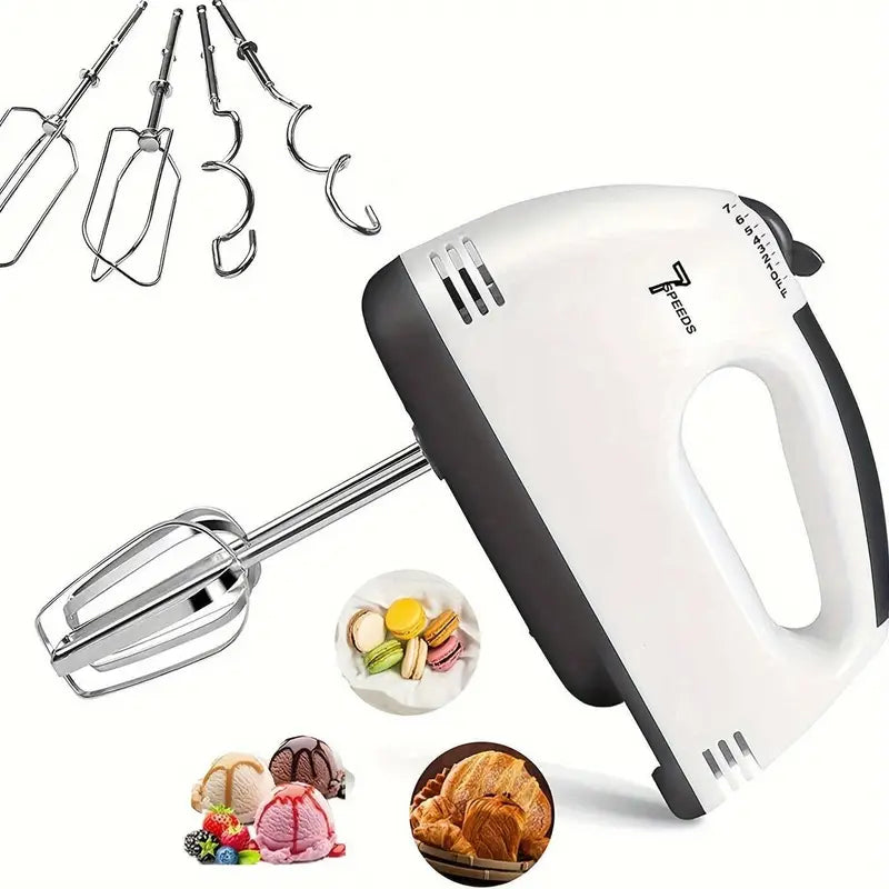 WhiskPro 7: High-Speed Hand Mixer