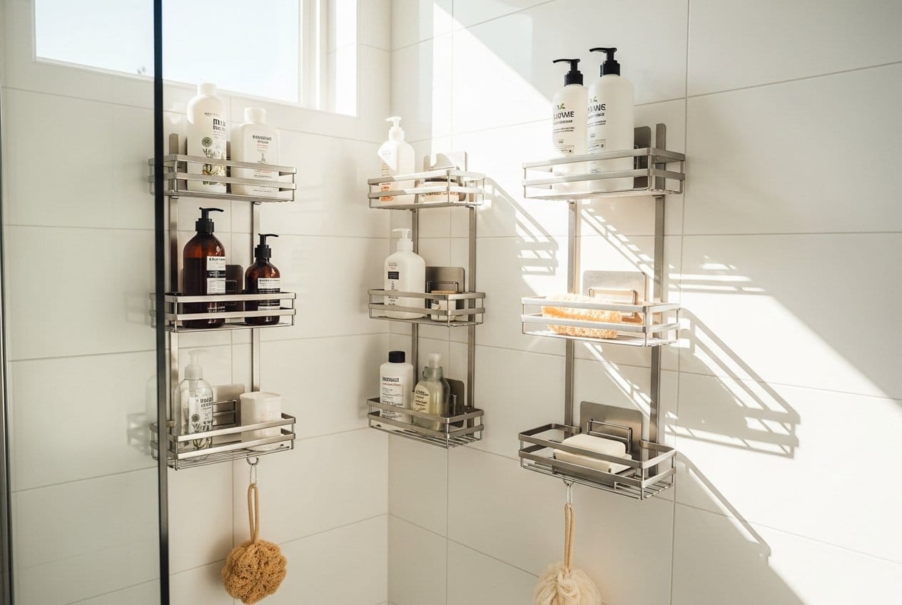Veken Shower Caddy 6-Pack — Nestly Finds