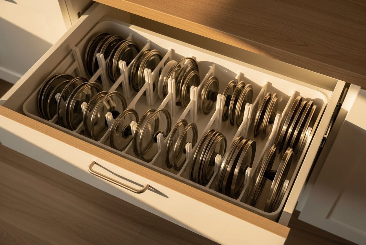YouCopia StoraLid Food Container Lid Organizer — Nestly Finds