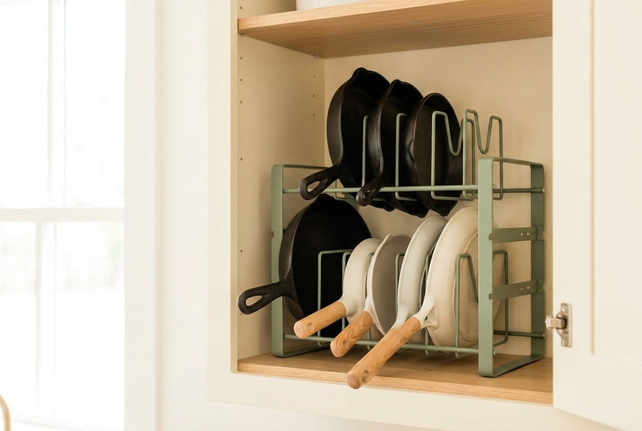 Pot & Pan Organizer Rack — Nestly Finds