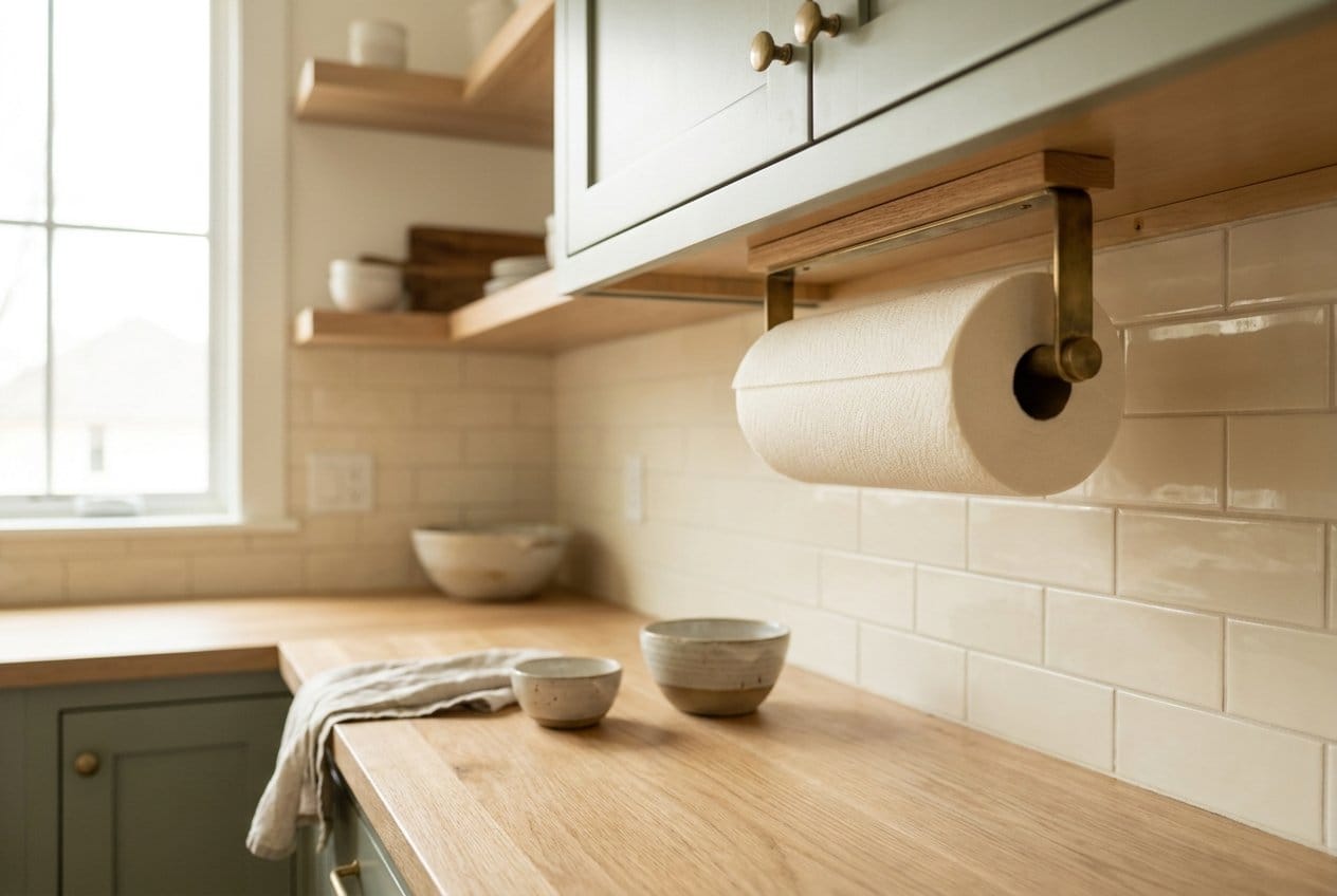 Under-Cabinet Paper Towel Holder — Nestly Finds
