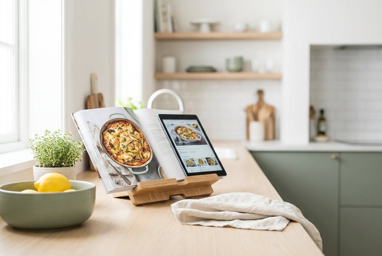 Cookbook / Tablet Stand — Nestly Finds