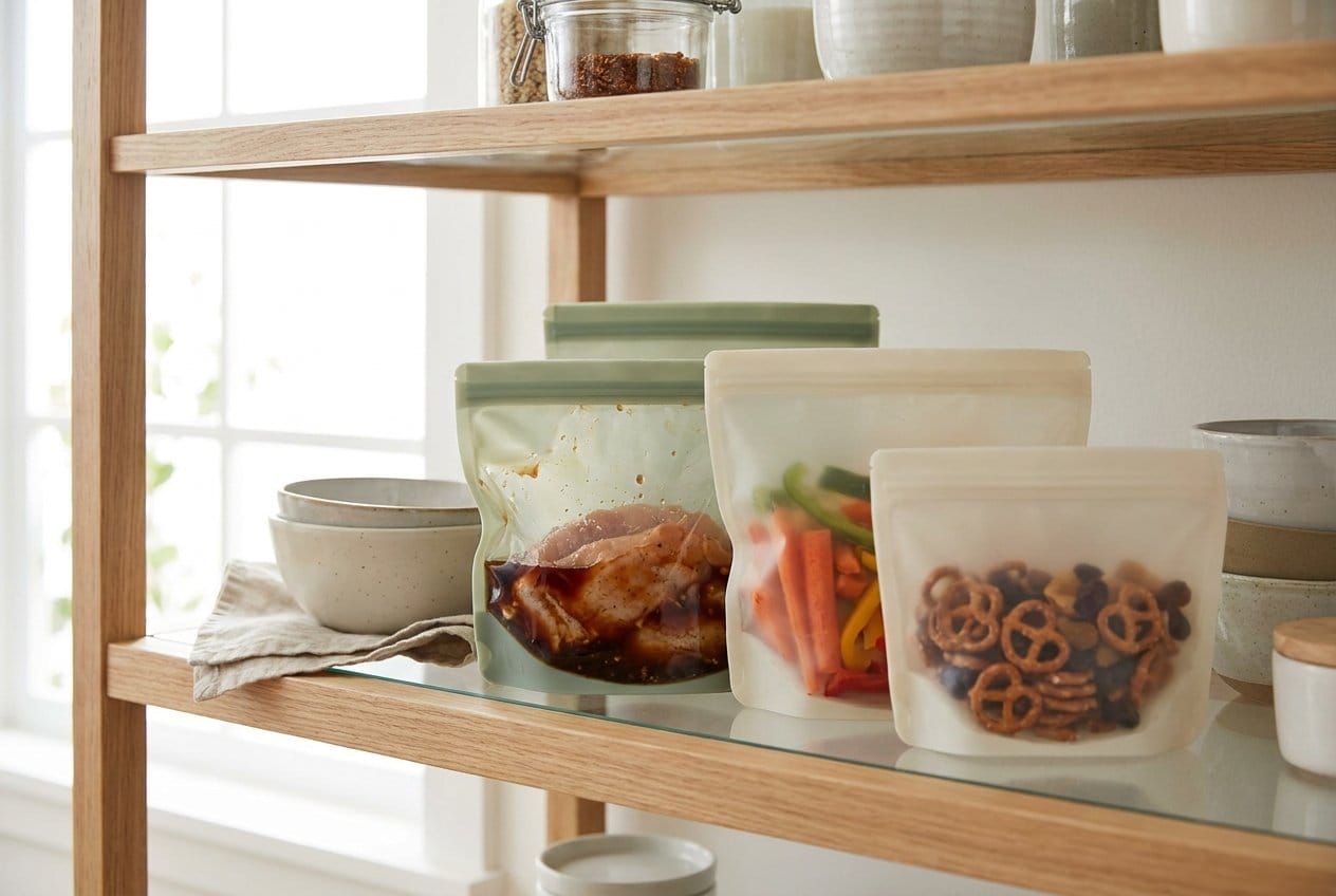 Reusable Silicone Food Bags — Nestly Finds