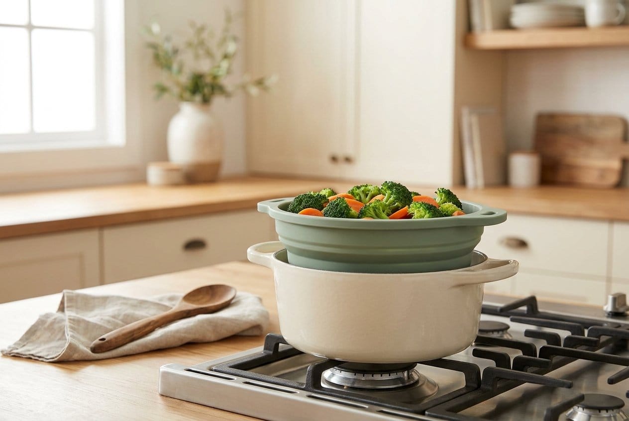 Collapsible Steamer Basket — Nestly Finds