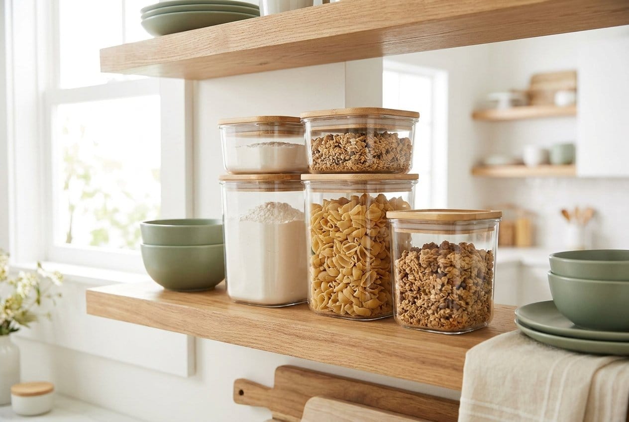 Stackable Airtight Food Storage Containers — Nestly Finds