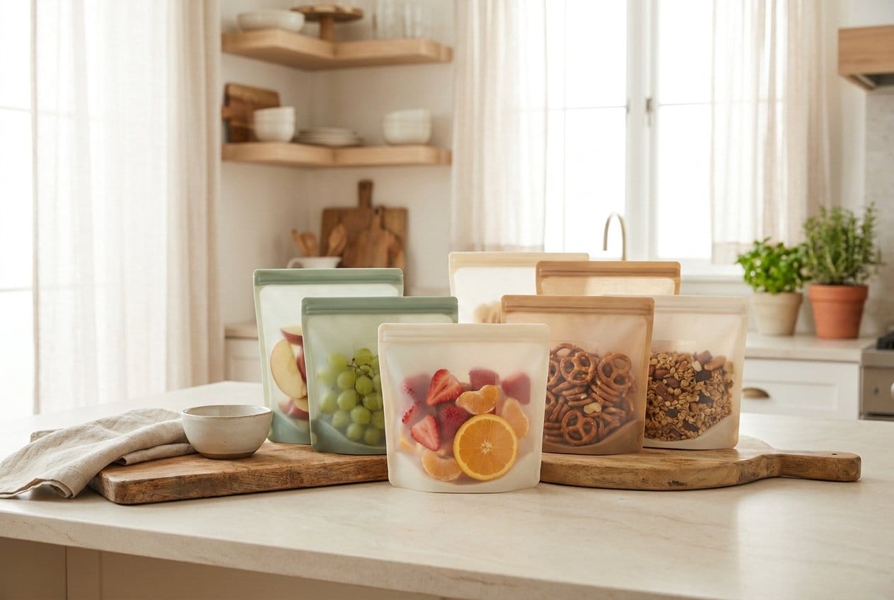 Reusable Silicone Food Bags — Nestly Finds