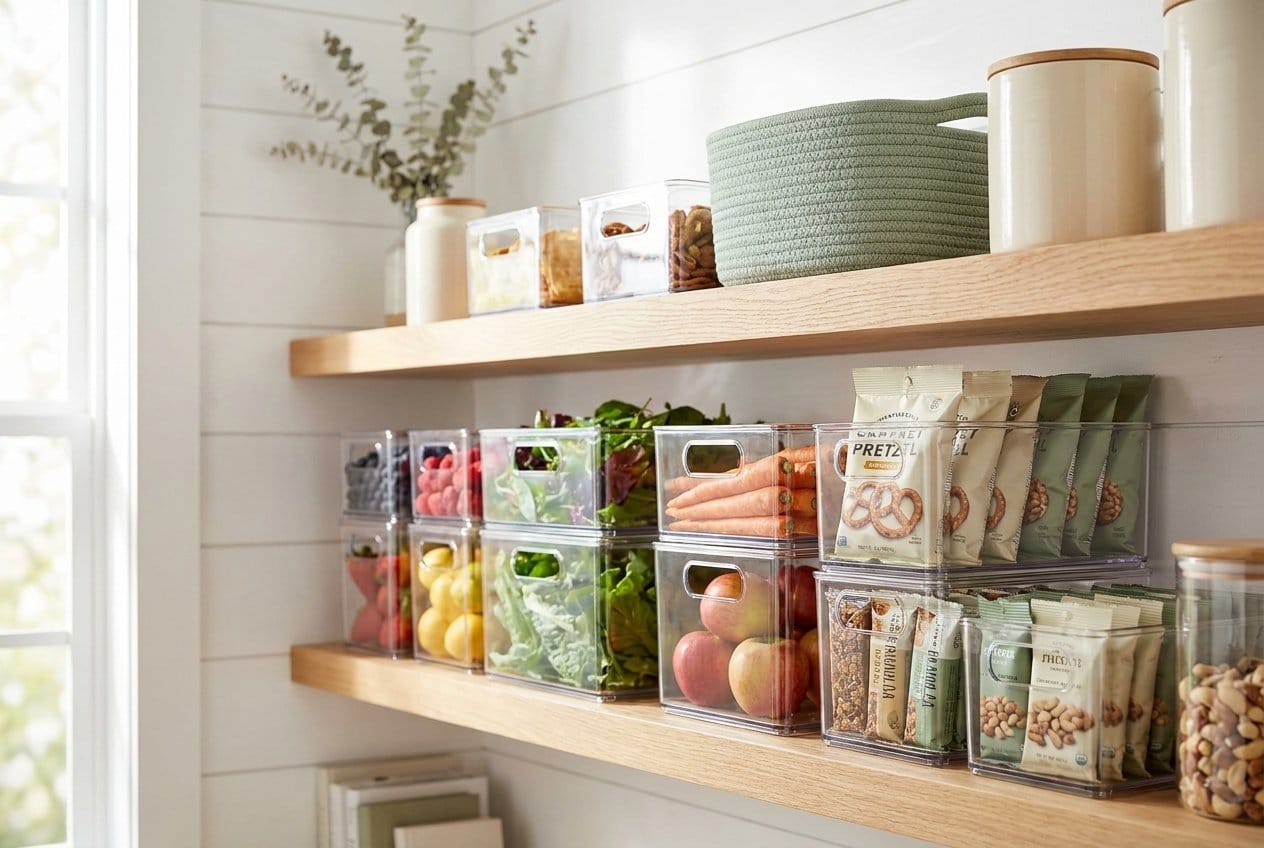 Adjustable Fridge / Pantry Organizer Bins — Nestly Finds