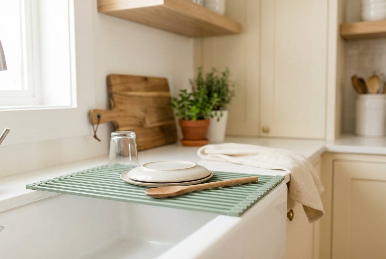 Over-the-Sink Roll-Up Drying Rack — Nestly Finds