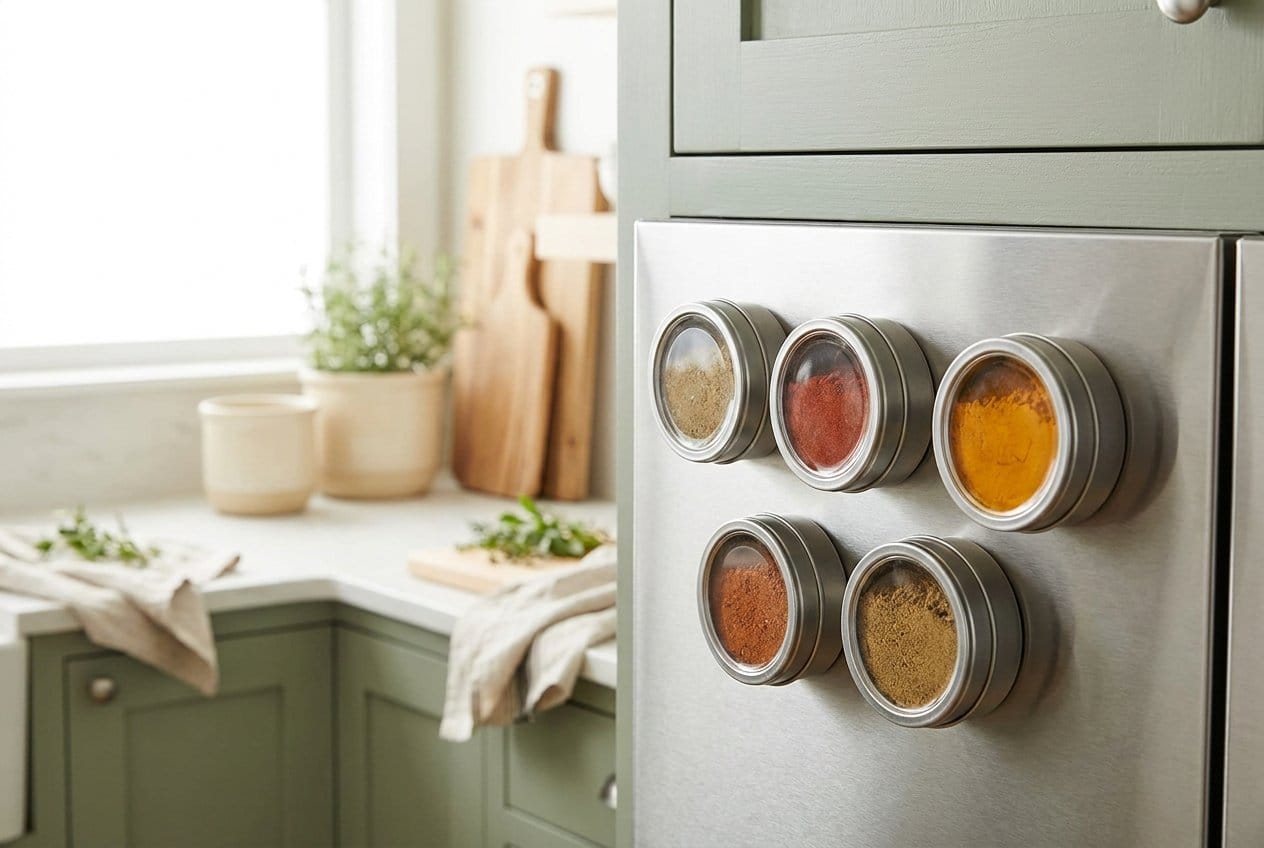 Magnetic Spice Tins / Rack — Nestly Finds