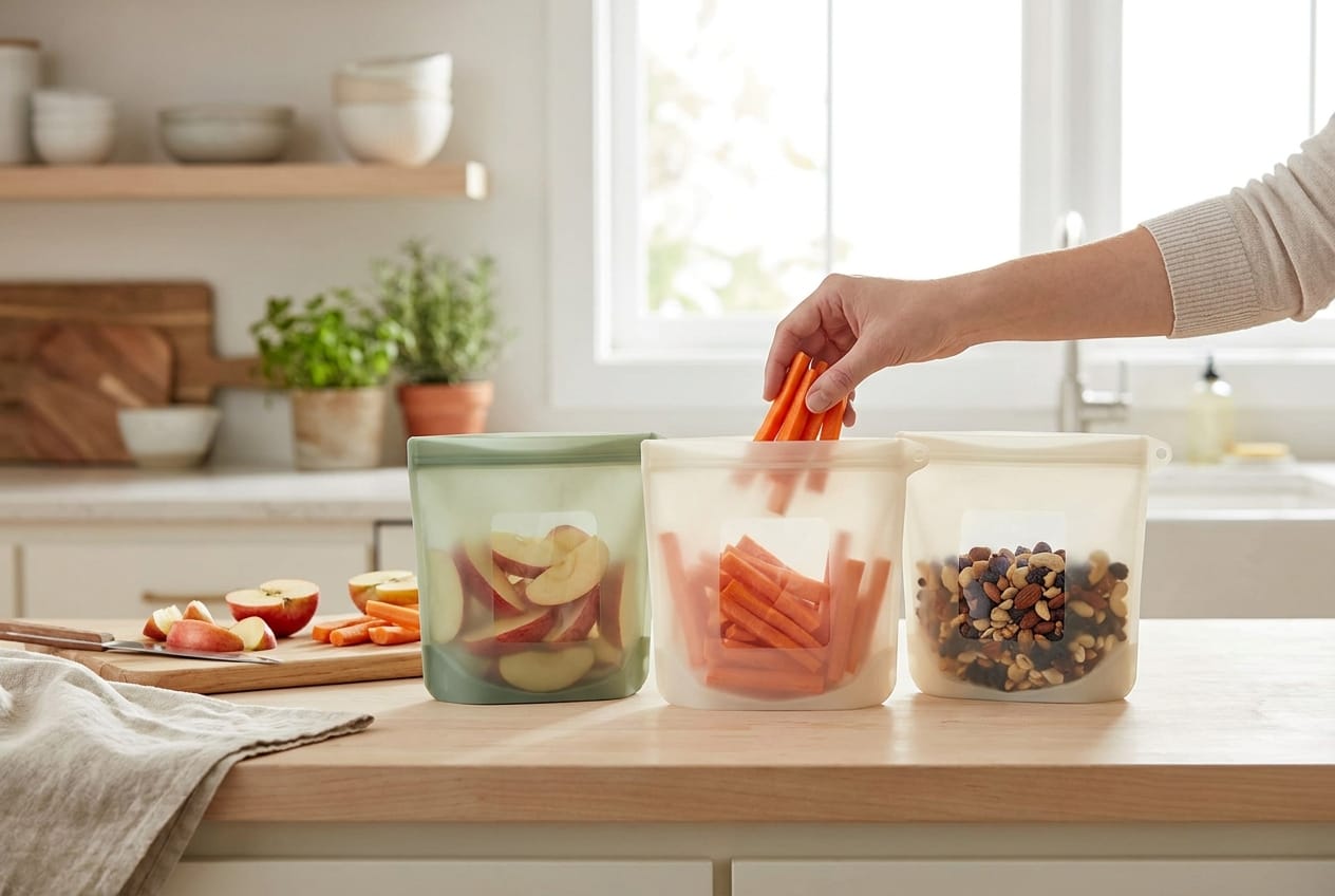 Reusable Silicone Bags — Nestly Finds