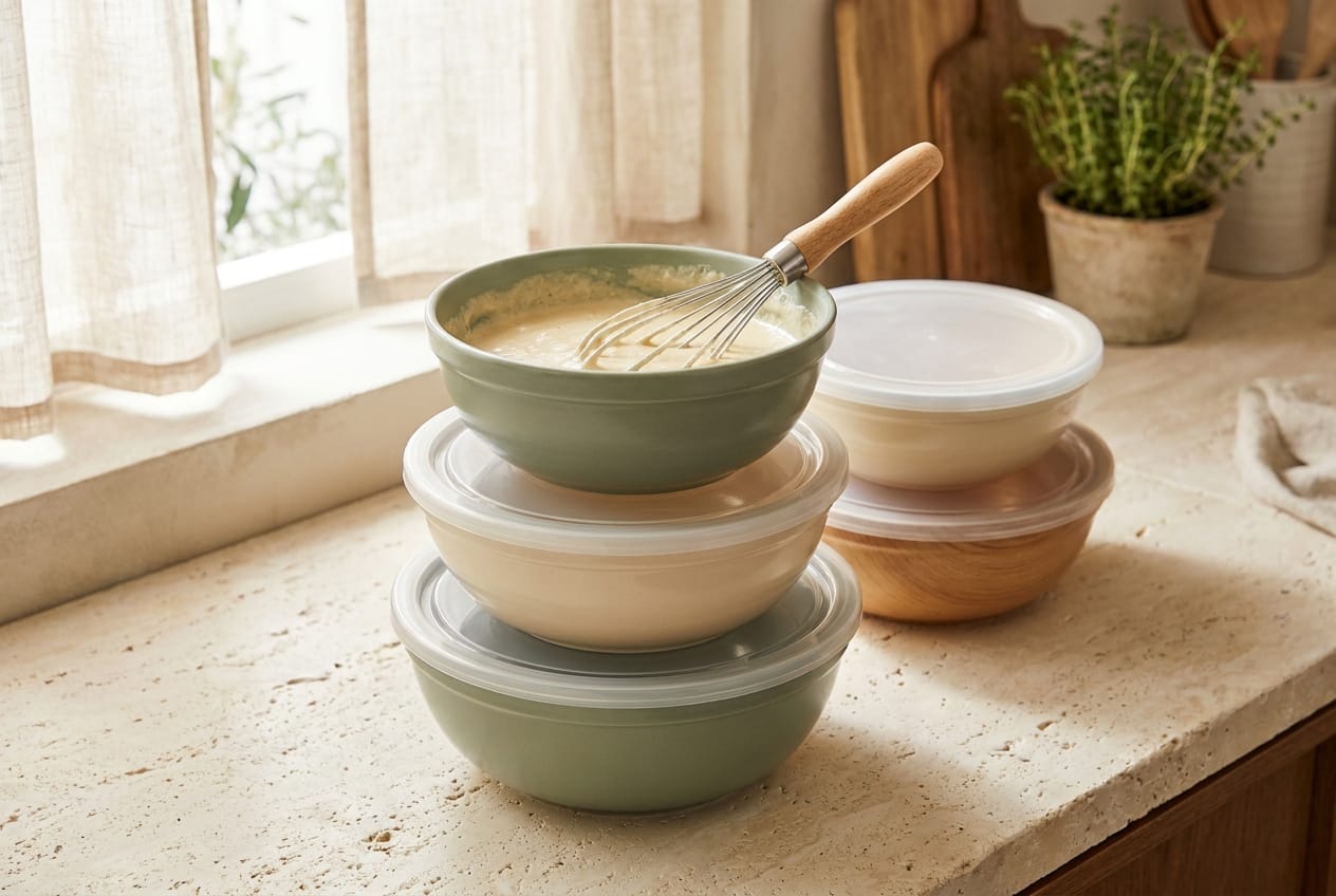 Mixing Bowls with Lids — Nestly Finds