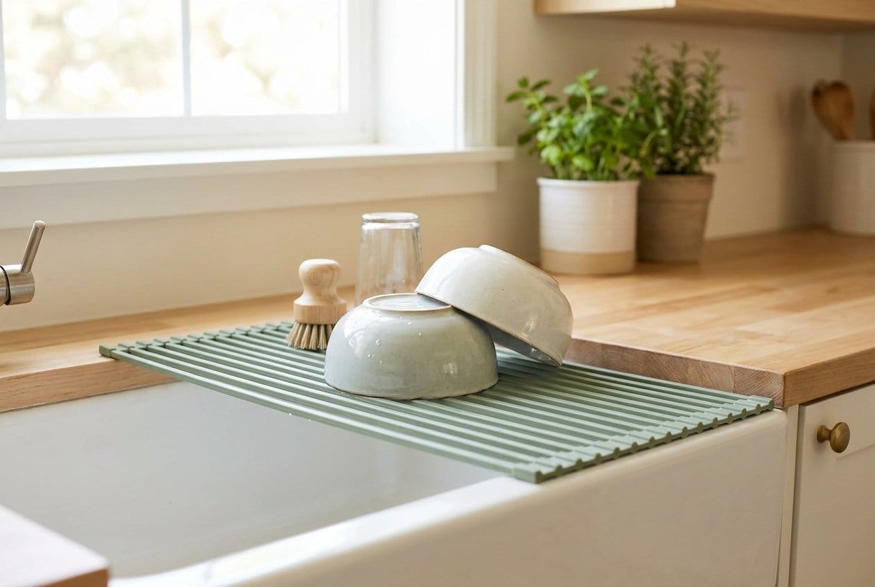 Over-the-Sink Roll-Up Drying Rack — Nestly Finds