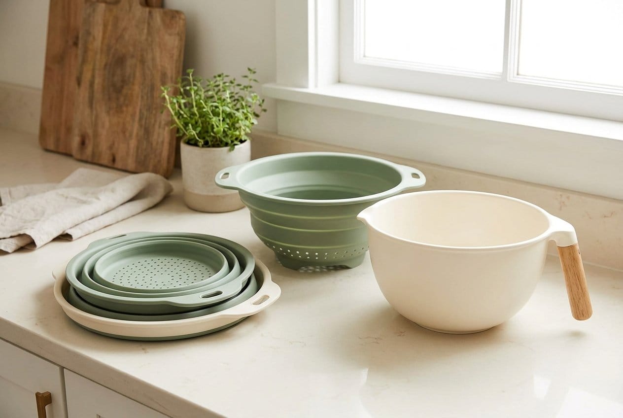 Collapsible Colander &amp; Bowls — Nestly Finds
