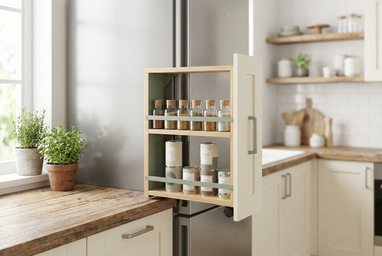 Slim Slide-Out Storage Cart — Nestly Finds