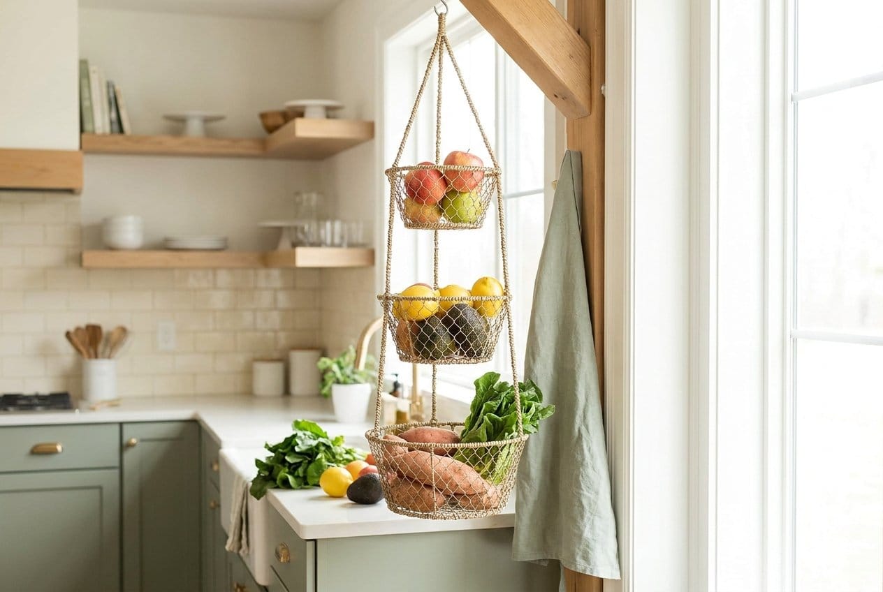 Hanging Produce Basket — Nestly Finds
