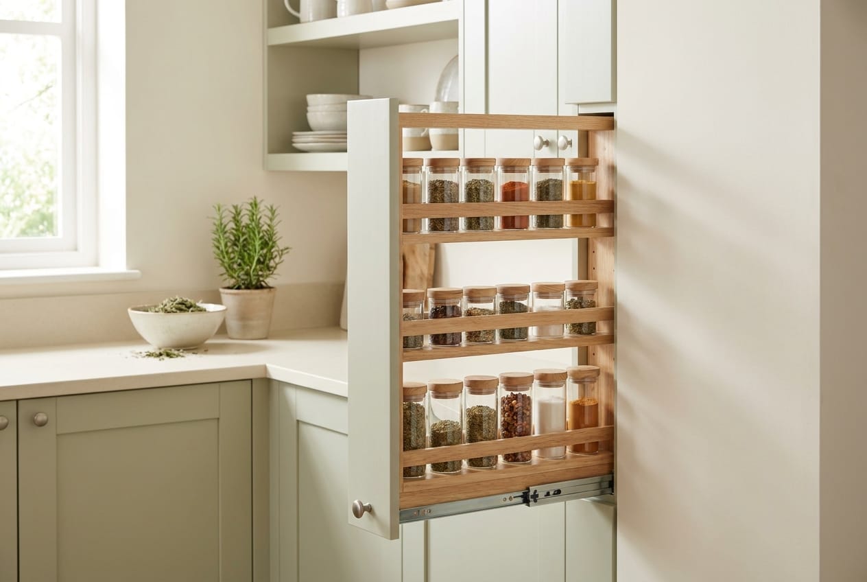 Pull-Out Spice Rack — Nestly Finds