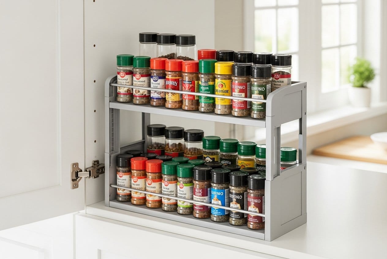 Spicy Shelf 3.0 Expandable 2-Tier Organizer — Nestly Finds