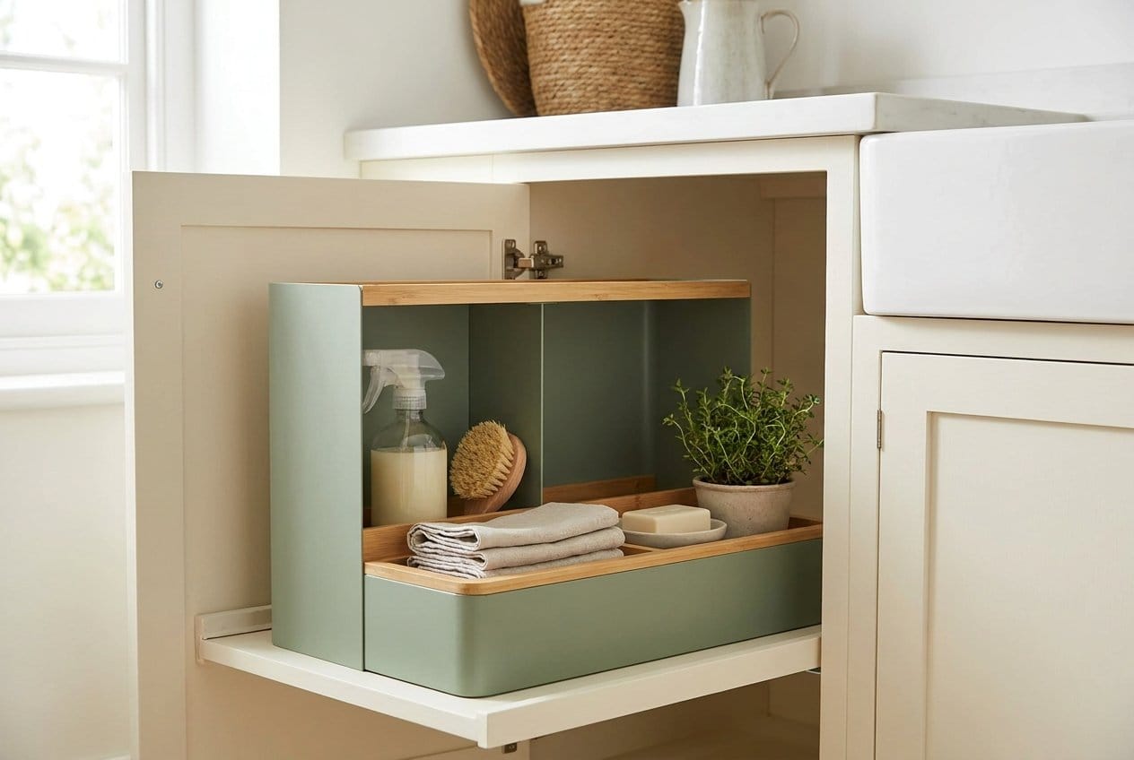 Under-Sink Caddy Organizer — Nestly Finds