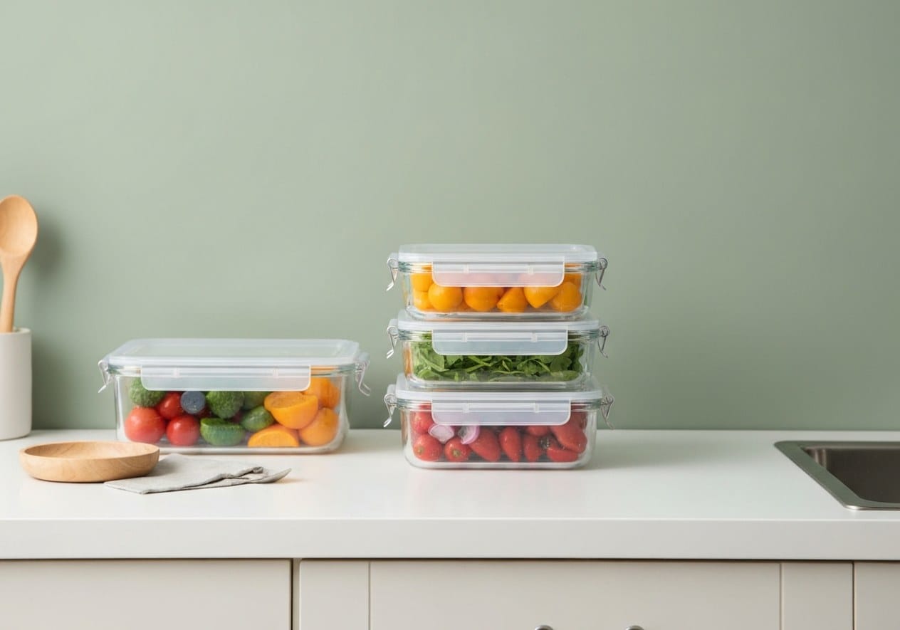 Rubbermaid Brilliance Glass Set - Nestly Finds