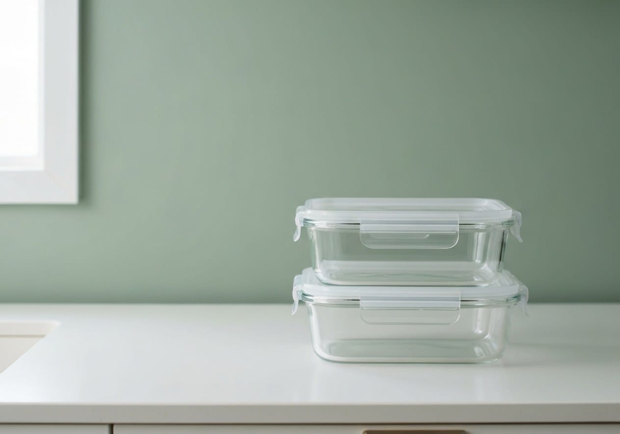 Amazon Basics Glass Containers - Nestly Finds