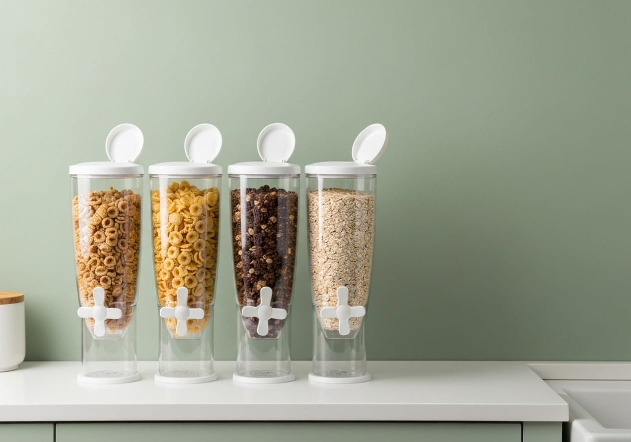 Utopia Kitchen Cereal Container Set (4-Pack) - Nestly Finds