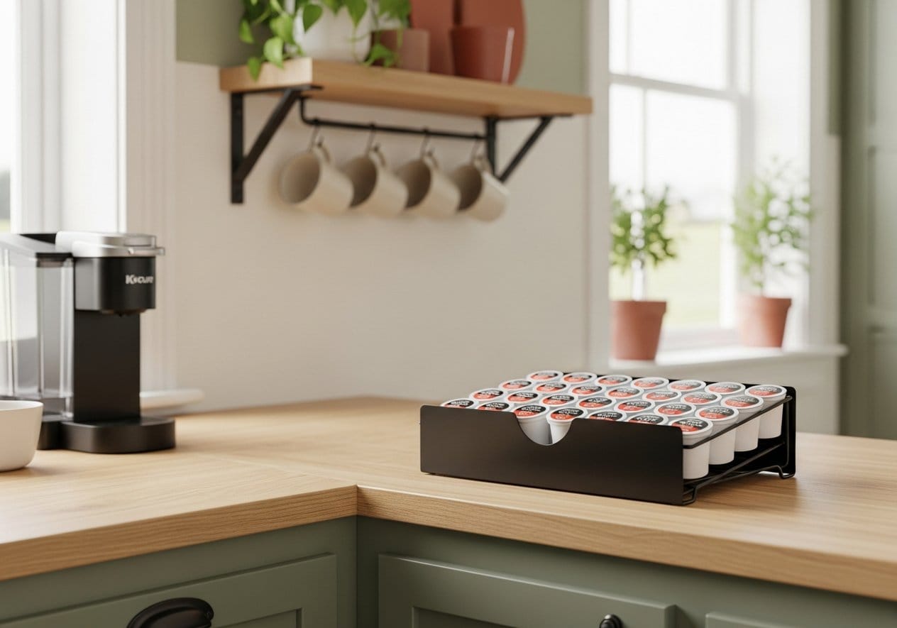 Amazon Basics K-Cup Pod Drawer - Nestly Finds