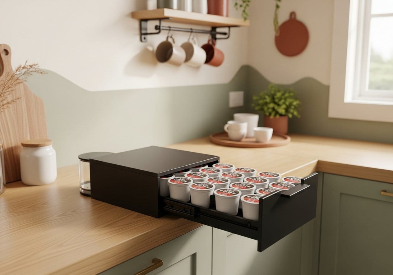 EVERIE Coffee Pod Drawer for Keurig - Nestly Finds