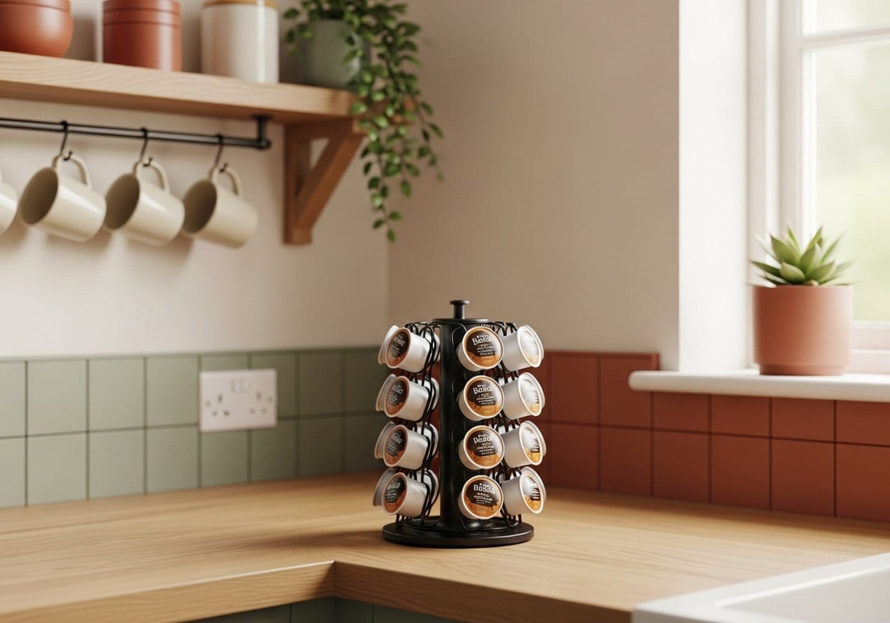 360-Rotating K-Cup Organizer - Nestly Finds