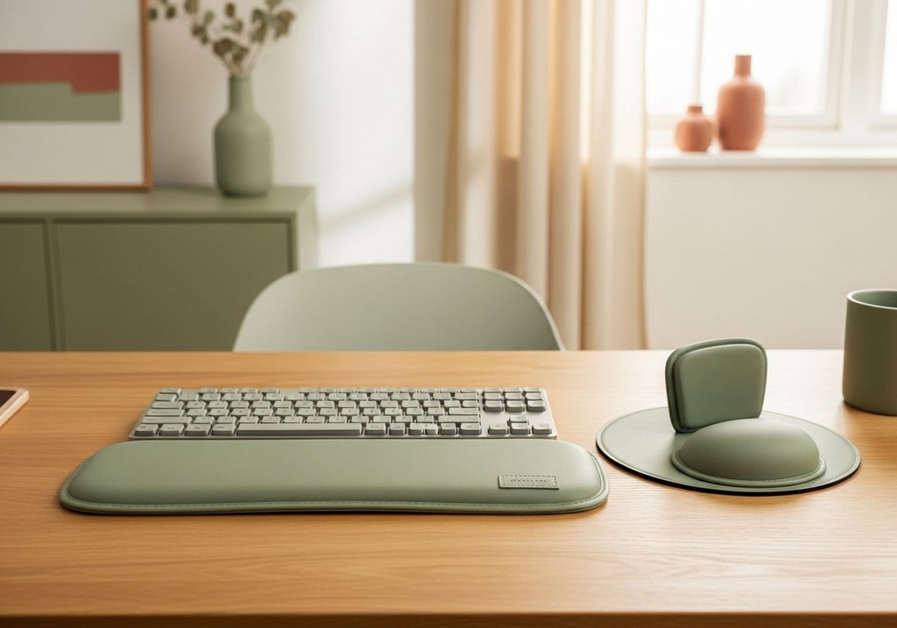 MOSISO Keyboard Wrist Rest & Mouse Pad Set - Nestly Finds