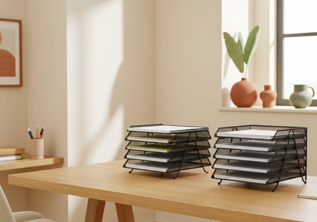 5-Tier Letter Tray Desk Organizer - Nestly Finds