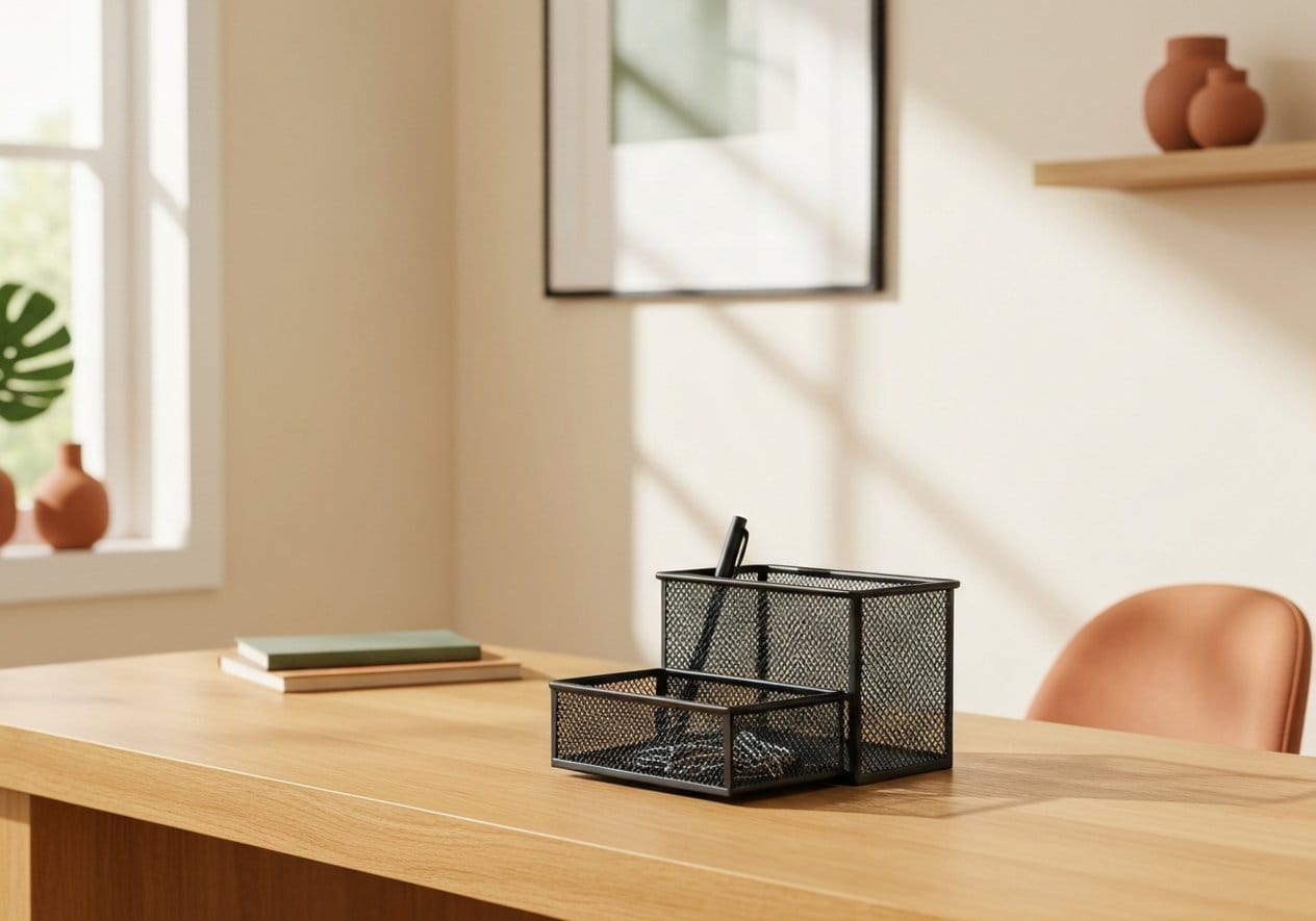 Amazon Basics Mesh Organizer with Pull-Out Drawer - Nestly Finds
